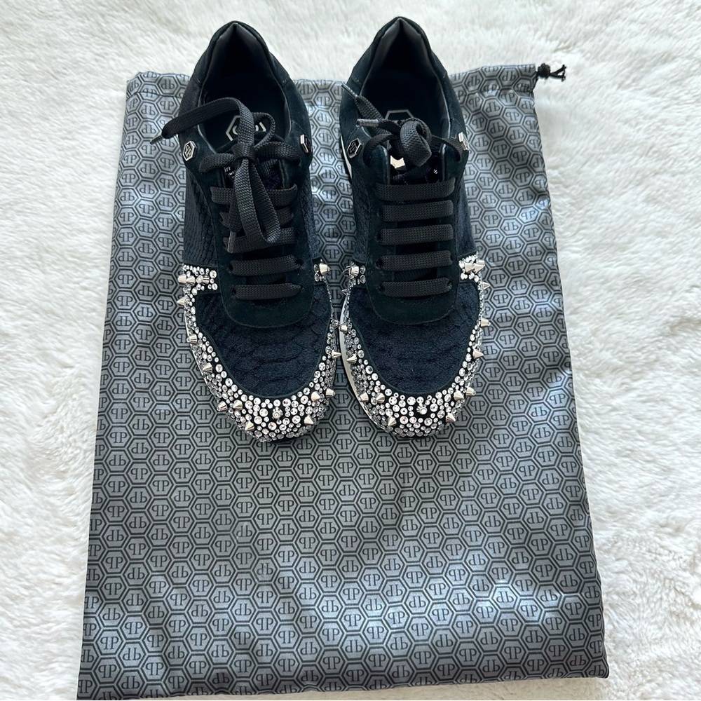 NEW!!! Philipp Plein women sneakers size 36 EU Authentic - Picture 1 of 7
